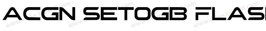 ACGN SetoGB Flash字体转换